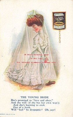 The Young Bride, She's Promised to Love and Obey, Wedding