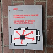Vtg Sun Electric 1990 Computerized Engine Controls Domestic Systems Manual Auto Vtg Sun Electric 1990 Computerized Engine Controls Domestic Systems Manual Auto