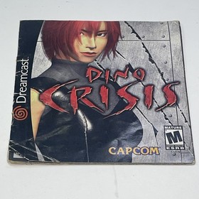 Dino Crisis (Sega Dreamcast, 2000) CD + Manual Only Tested And Working
