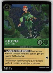 Peter Pan - Lost Boy Leader 82/204 Into the Inklands Cold Foil