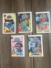Vintage Kenner 1983 DC Super Powers Collection Mini Comics Lot of 5 Superman Etc