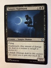 Vampire Nighthawk FDN 186 inglés normal casi nuevo - fundaciones MTG