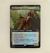 Magic the Gathering: High Perfect Morcant Extended Art Lorwyn Eclipsed Foil NM
