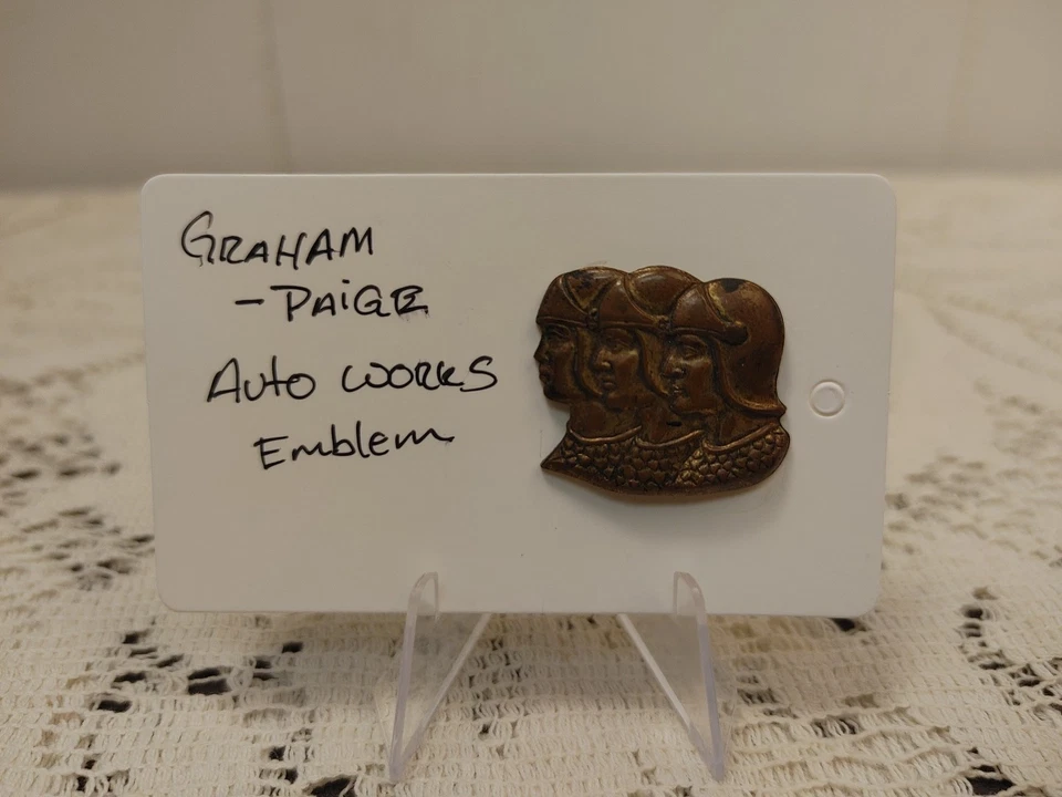 GRAHAM-PAIGE Pequeño Emblema Tornillo Trasero Foto 2 de 4