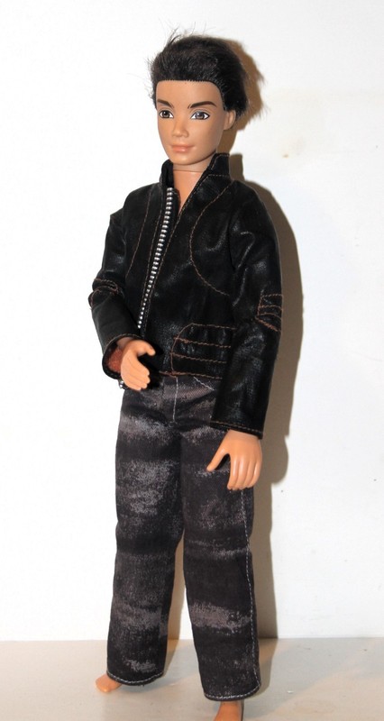 MY SCENE Back to School 13" RIVER DOLL w/ Jacket & Camo Pants 2003 Mattel