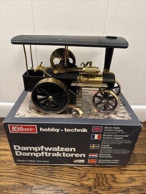 Wilesco  D406 Steam Engine Made In Germany  Original Box