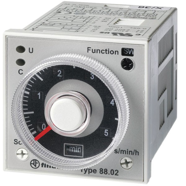 Finder Time Delay Relay DPDT-CO 11 Pin