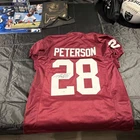 Adrian Peterson Oklahoma Sooners Autographed Football Jersey JSA Authenticated