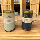 The Stanley Stay-Hot Camp Mug Set In Gilded Celadon & Twilight Gloss NIB