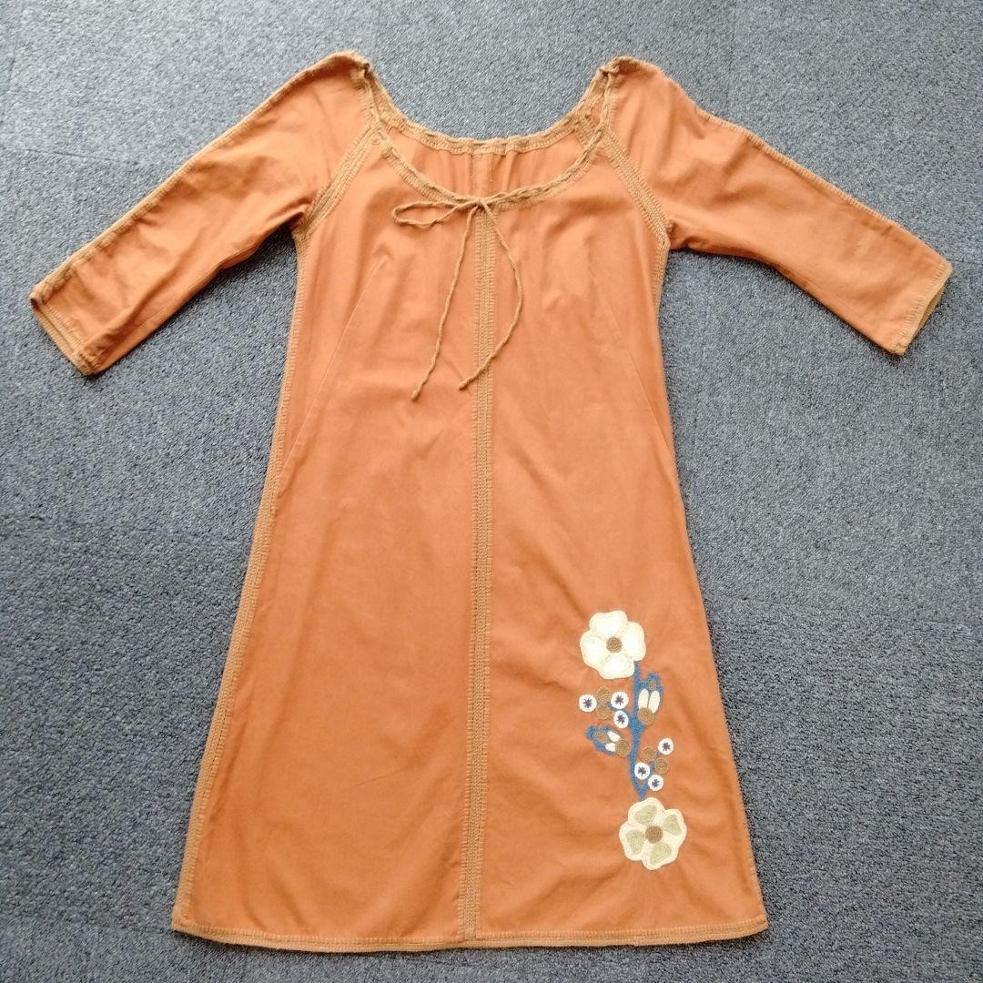 Tsumori Chisato Half Sleeve Dress Orange Size M Used | eBay