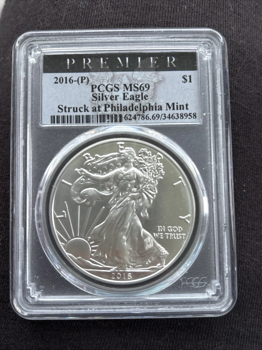 2016年 シルバーイーグル銀貨 PCGS MS69 FS American Eagle MS 69 Graded 2016 Silver Bullion Coins for sale | eBay