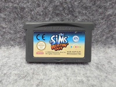 DIE SIMS BUSTIN OUT NINTENDO GAME BOY ADVANCE PAL/EUR MODUL CARTRIDGE