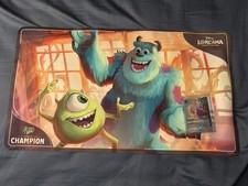 Lorcana Attack Of The Vine Rapunzel 15/P4 Top 8 Monster Inc. Champion Playmat
