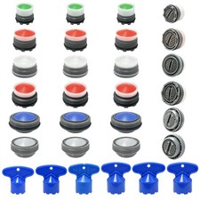 24 pcs Faucet Aerator Replacement, 5 Sizes Kitchen Sink Aerator with 6 pcs Ae...