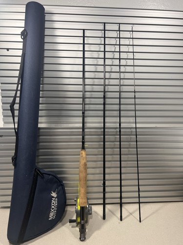 Maxxon Outfitters #5 , 4pc, 9 ft, Fly Fishing Rod and Talon2  Reel w/Travel Case