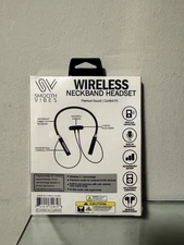 Wireless Neckband Headset With Noise Reduction Water Resistance And Hands Free