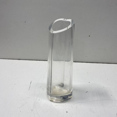 Orrefors Sweden Vase Modernist Crystal Vase Collectible Glass Decor