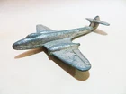 DINKY 70e/732 'GLOSTER METEOR RAF JET PLANE'. COMPLETE. VINTAGE. ORIGINAL.