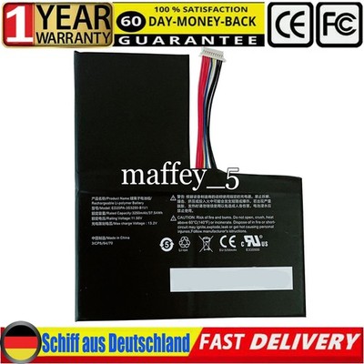 ED20PA-3S3250-B1V1 Akku für ECS ED20PA ED20PA2 Pokini Tab E11 ECS Maus Tablet