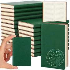 Yeaqee 20 Pack Thanksgiving Mini Notebooks Leather Pocket Notebook Journals 4...