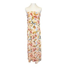 Grace Karin Women's XL Strapless Floral Maxi Dress Multicolor Summer