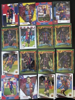 Topps Fc Barcelona Bundle| LEGENDS | RC Cards | 16 Cards Diffrent Sets