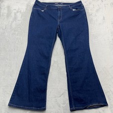 Old Navy High Rise WOW Flare Jeans Dark Wash Size 18