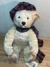 Steiff Winter Teddy Bear Plush Mohair Growler Jointed Stuffed Animal 13" #665660