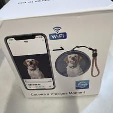 Wi-Fi Electronic Crystal Ball Video/Picture Player White 3D Orb Ornament