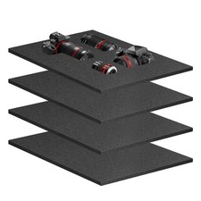 Schaumstoffzuschnitt Rechteckig 40x30x1cm D&uuml;nn Weich Flexibel Werkzeugkoffer ...