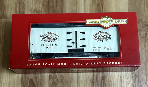 Coches de carga Bachmann escala G 98691 "L" - Valla publicitaria refrigerada Ramapo Valley Brewery | Condition: New