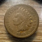 1865 Indian Head Cent - Actual Coin Shown - Free Shipping & Tracking INV#49