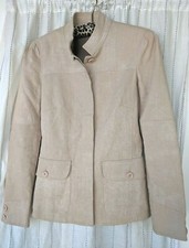 Pink Beige Tan Kookai Womens Jacket Coat Blazer - Size 38