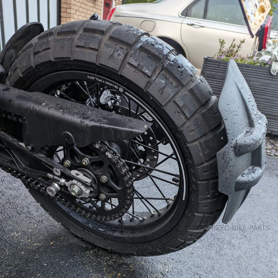 Motorcycle Fender Rear Hugger Splash Guard - KTM Duke 125 200 390 - Image 2 of 4