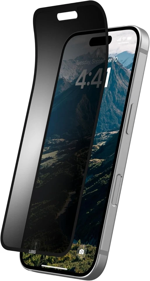 URBAN ARMOR GEAR UAG Diseñado para iPhone 16 Pro Max Pantalla de Privacidad Extraíble NUEVO Foto 3 de 4