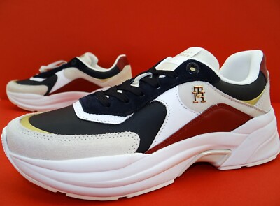 Tommy Hilfiger Chunky Embossed Runner Sneaker Turnschuhe Laufschuhe Damen Gr.40