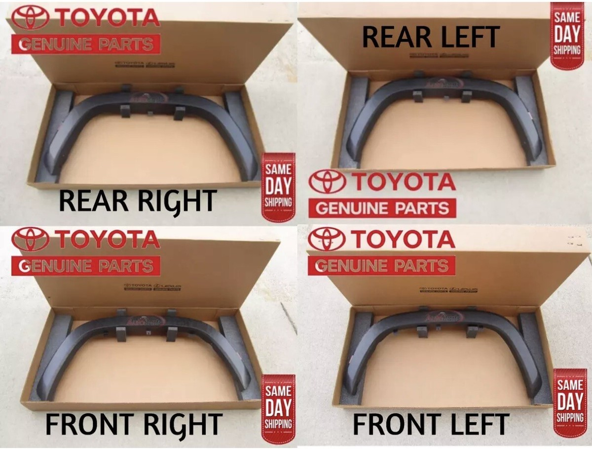2022-2025 Toyota Tundra TRD Pro Front + Rear Fender Flare Panel