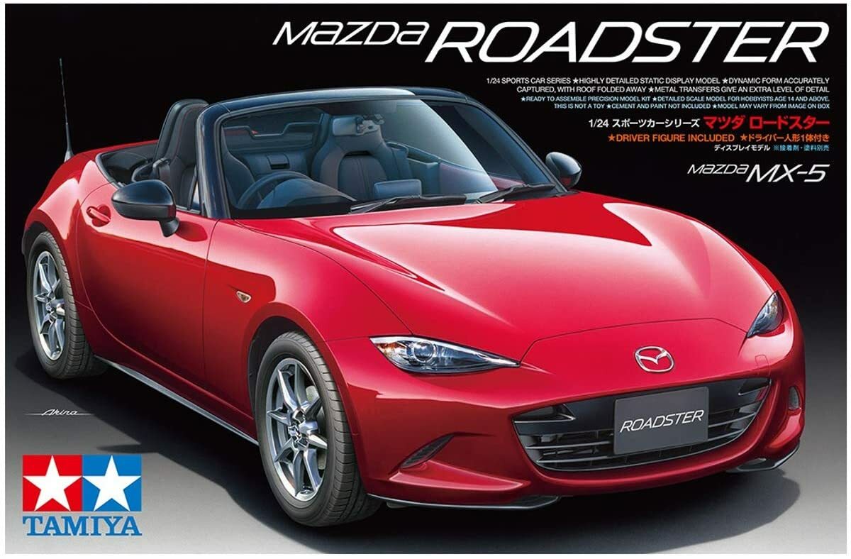 1/24 Tamiya Mazda Roadster kit + Hobby Design Mazda MX-5 Wide Body