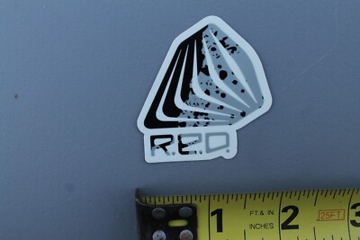 Red Tred 26 Clothing Surf Mask Grey 3D Original V64B Vintage Surfing STICKER