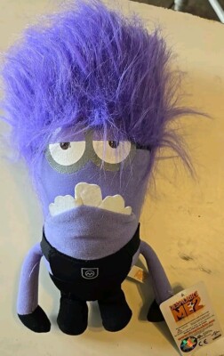 Despicable Me Minion Made 9'' Two Eyed Evil Minion NWT New Cute! 