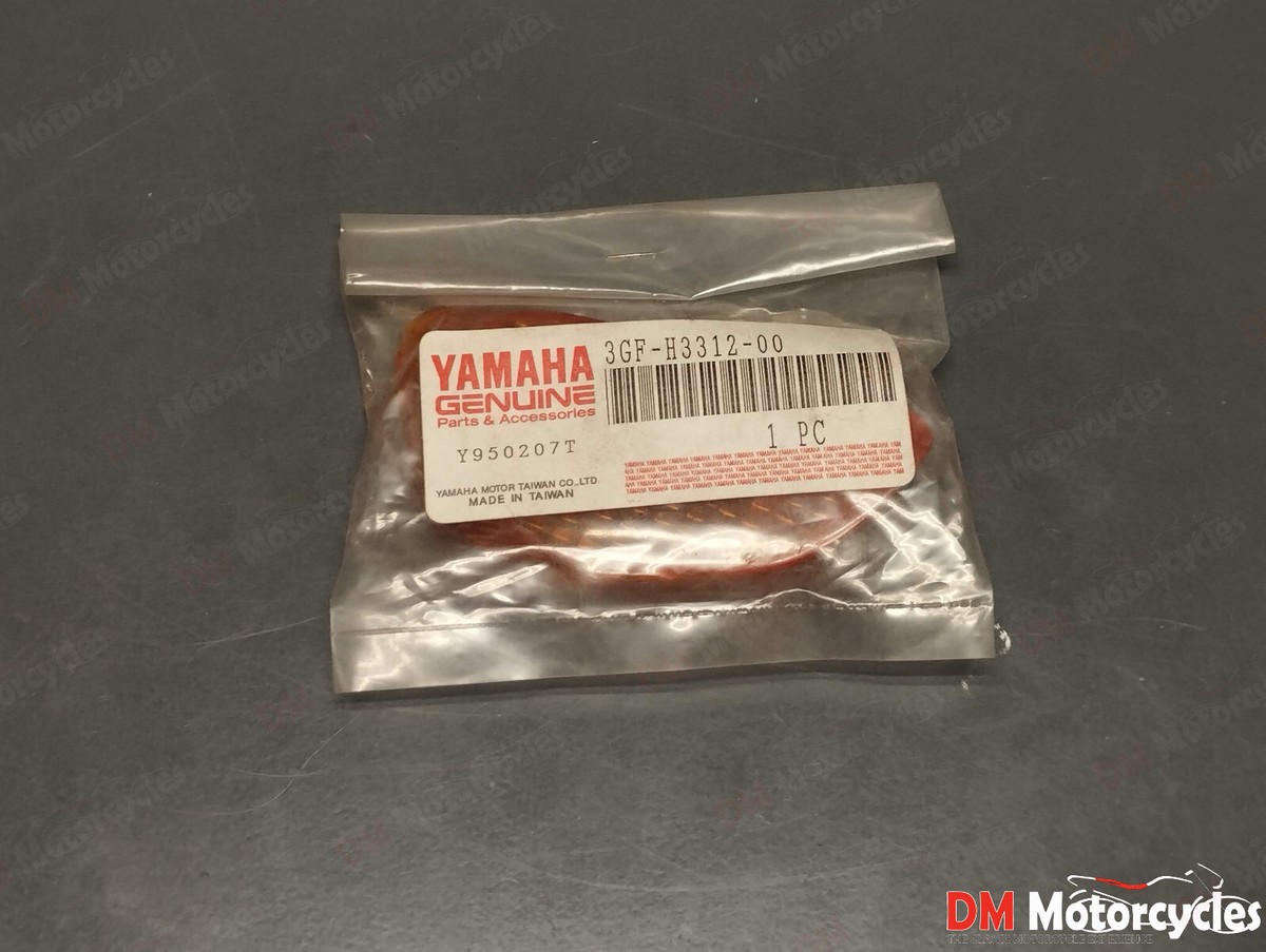 Yamaha genuine new turn signal lens pn 3gf-h3312-00 | eBay