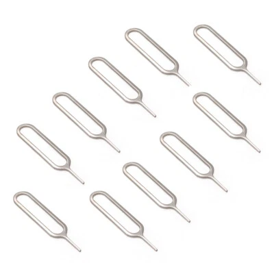 NEU 10x Universal Sim Nadel Klammer Öffner Schacht Samsung Iphone HTC Huawei Z13 - Bild 1 von 4