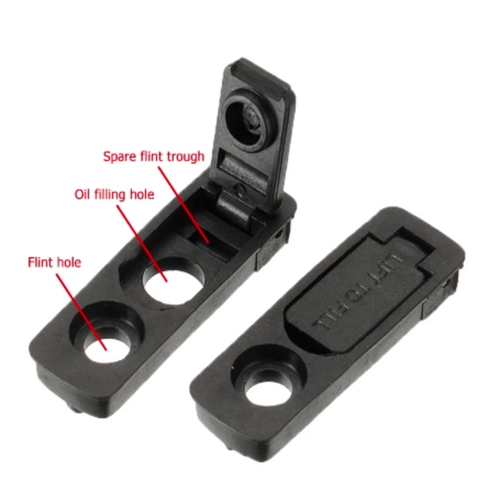 For Zippo ligher 2 rubber fuel saver gaskets and a cotton kit(cotton