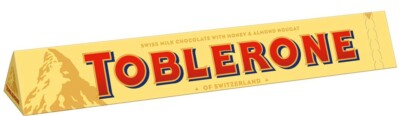 Toblerone Schweizer Schokolade mit Honig Mandel Nougat - 100 Gramm