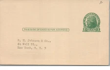 Chicago & Eastern Illinois Railroad Company Stock Holder Meeting Card 1945