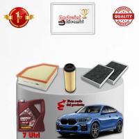 Wartungsset Filter Und ÖL FüR Bmw X6 G06 40I Xd 250KW 340PS 2019