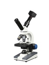 Dual View Elementary Level Compound Microscope, 5 MP Digital Eyepiece Camera