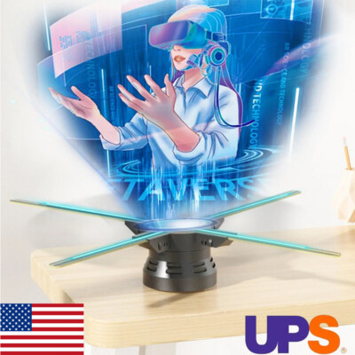 60cm 3D Hologram Fan 720 LED 3D WiFi Advertising Player Holographic Projector