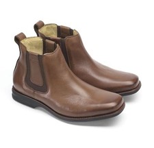 Anatomic & Co Amazonas Chelsea Boot Tan Soft Leather Wide Fitting rrp £140