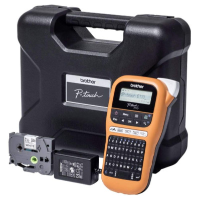 Brother P-touch E110 Beschriftungsgerät | Label Gerät | PTE110VPZG1 ...